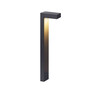 Stalp de iluminat ornamental pentru gradina echipat, grafit, 0.85ml, LED, 7.7W, 4000K, dimabil, Norlys, Asker Bollard