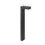 Stalp de iluminat ornamental pentru gradina echipat, grafit, 0.85ml, LED, 7.7W, 4000K, dimabil, Norlys, Asker Bollard