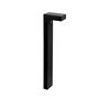 Stalp de iluminat ornamental pentru gradina echipat, negru, 0.85ml, LED, 9.7W, 4000K, senzor de prezenta, Norlys, Asker Bollard