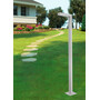 Stalp de iluminat ornamental pentru gradina echipat, aluminiu, 2.16ml, LED, 8.4W, 3000K, On/Of, Norlys, Asker Pole
