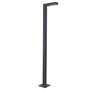 Stalp de iluminat ornamental pentru gradina echipat, grafit, 2.16ml, LED, 8.4W, 3000K, On/Of, Norlys, Asker Pole