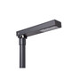 Corp de iluminat LED pentru stalp stradal, 3000K, 470x110x50mm, grafit, 19.5W, IP65, Norlys