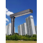 Corp de iluminat LED pentru stalp stradal, 3000K, 470x110x50mm, grafit, 39.8W, IP65, Norlys
