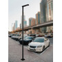 Corp de iluminat LED pentru stalp stradal, 3000K, 470x110x50mm, negru, 19.5W, IP65, Norlys