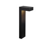 Stalp de iluminat ornamental pentru gradina echipat, negru, 0.55ml, LED, 7.7W, 4000K, dimabil, Norlys, Asker Bollard