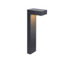Stalp de iluminat ornamental pentru gradina echipat, grafit, 0.55ml, LED, 7.7W, 4000K, dimabil, Norlys, Asker Bollard