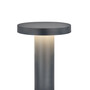 Stalp de iluminat ornamental pentru gradina echipat, grafit, 0.55ml, LED, 17.6W, 3000K, DALI2/NightDim, Norlys, Borg
