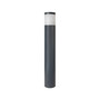Stalp de iluminat ornamental pentru gradina echipat, grafit, 0.85ml, E27, 5.9W, 2700K, dimabil, Norlys, Lillesand