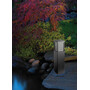 Stalp de iluminat ornamental pentru gradina echipat, grafit, 0.49ml, LED, 5.9W, 2700K, dimabil, Norlys, Halmstad