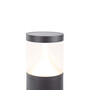 Stalp de iluminat ornamental pentru gradina echipat, grafit, 0.85ml, LED, 9.1W, 3000K, DALI, Norlys, Egersund Mini