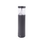 Stalp de iluminat ornamental pentru gradina echipat, grafit, 0.49ml, LED, 9.1W, 4000K, dimabil, Norlys, Egersund Mini