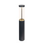 Stalp de iluminat ornamental pentru gradina echipat, grafit, 0.85ml, LED, 9.1W, 4000K, dimabil, Norlys, Egersund Park