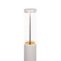Stalp de iluminat ornamental pentru gradina echipat, aluminiu, 0.85ml, LED, 23.9W, 4000K, DALI2/NightDim, Norlys, Egersund Park