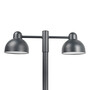 Corp de iluminat LED pentru stalp stradal, 4000K, 245mm, grafit, 34W, IP65, Norlys