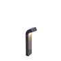 Stalp de iluminat ornamental pentru gradina echipat, grafit, 0.50ml, LED, 8.2W, 3000K, senzor de prezenta, Norlys, Molde