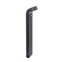 Stalp de iluminat ornamental pentru gradina echipat, grafit, 0.50ml, LED, 8W, 3000K, dimabil, Norlys, Molde