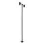 Corp de iluminat LED pentru stalp stradal, 4000K, 245mm, grafit, 33.5W, IP65, Norlys