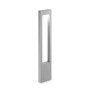 Stalp de iluminat modern pentru gradina echipat , gri, 0.8ml, G9, 4000K, 1X15W, IP44, Vega, Ideal Lux