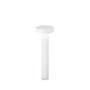 Stalp de iluminat modern pentru gradina echipat , alb, 0.6ml, G9, 4000K, 4x15W, IP44, Tesla, Ideal Lux