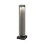 Stalp de iluminat modern pentru gradina echipat , granit, 0.74ml, LED, 3000K, 8.5W, IP55, Titano, Ideal Lux