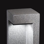 Stalp de iluminat modern pentru gradina echipat , granit, 0.74ml, LED, 3000K, 8.5W, IP55, Titano, Ideal Lux