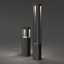Stalp de iluminat modern pentru gradina echipat , antracit, 0.35ml, LED, 3000K, 8.5W, IP65, Tifone, Ideal Lux