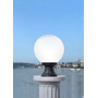 Stalp de iluminat ornamental pentru gradina echipat, 0.4ml, E27, 8.5W, CCT set, IP55, Fumagalli, Globe 250 Classic, Mikrolot