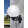 Aplica de iluminat LED pentru gradina, 360x300mm, E27, 11W, CCT set, IP55, Fumagalli, Globe 250 Classic, Bisso