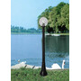Stalp de iluminat ornamental pentru gradina echipat, 1.8ml, E27, Fumagalli, Globe 250 Classic, Artu'