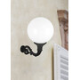 Aplica de iluminat pentru gradina, 690x660mm, E27, dulie cu miezul deschis, Fumagalli, Globe 400 Classic, H.FC6