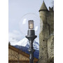 Abajur pentru stalpi de iluminat, pendule si aplice, tip glob, Classic, 500mm, Fumagalli, Globe 500 Classic, H.FC6