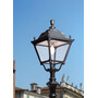Abajur pentru stalpi de iluminat, pendule si aplice, tip felinar, 740x430mm, E40, Fumagalli, Elia