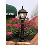 Stalp de iluminat ornamental pentru gradina echipat, 1.7ml, E27, 50W, 4000K, Fumagalli, Elia, Ermon.R
