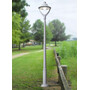 Stalp de iluminat modern pentru gradina echipat, 3.6ml, E27, 30W, CCT set, IP55, Fumagalli, Beppe 400, Ektor 3000