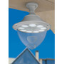 Plafoniera de iluminat LED pentru gradina, 710x600mm, E27, 50W, 3000K, Fumagalli, Vivi 500, New Lot