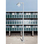 Stalp de iluminat modern pentru gradina echipat, 5.3ml, 1 brat, E27, 50W, 4000K, Fumagalli, Vivi 500, Ektor 5000
