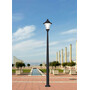 Stalp de iluminat stradal modern echipat, 5.3ml, GX53, 9x10W, CCT set, IP55, Fumagalli, Remo 500, Akille 4500