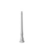 Stalp de iluminat modern pentru gradina echipat, 1.7ml, 3 brate, E27, 3x6.5W, Fumagalli, Roby, Danilo Nardo