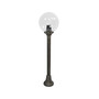 Stalp de iluminat ornamental pentru gradina echipat, 1ml, E27, 6.5W, Fumagalli, Globe 250 Classic, Mizar
