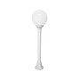 Stalp de iluminat ornamental pentru gradina echipat, 1ml, E27, 11W, CCT set, IP55, Fumagalli, Globe 250 Classic, Mizar