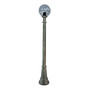 Stalp de iluminat ornamental pentru gradina echipat, 1.8ml, E27, 6.5W, Fumagalli, Globe 250 Classic, Artu'