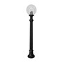 Stalp de iluminat ornamental pentru gradina echipat, 1.3ml, E27, Fumagalli, Globe 250 Classic, Aloe'.R