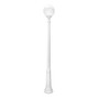 Stalp de iluminat ornamental pentru gradina echipat, 2.3ml, E27, Fumagalli, Globe 300 Classic, Ricu