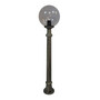 Stalp de iluminat ornamental pentru gradina echipat, 1.4ml, E27, Fumagalli, Globe 300 Classic, Aloe'.R