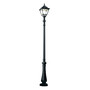 Stalp de iluminat ornamental pentru gradina echipat, 3ml, E27, 30W, CCT set, IP55, Fumagalli, Tobia, Nebo