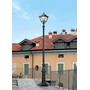 Abajur pentru stalpi de iluminat, pendule si aplice, tip felinar, 740x430mm, 50W, 3000K, Fumagalli, Elia