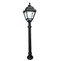 Stalp de iluminat ornamental pentru gradina echipat, 1.7ml, E27, 50W, 3000K, Fumagalli, Simon, Aloe'.R