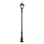Stalp de iluminat ornamental pentru gradina echipat, 3ml, E27, 11W, CCT set, IP55, Fumagalli, Simon, Nebo
