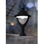 Stalp de iluminat modern pentru gradina echipat, 0.8ml, E40, Fumagalli, Beppe 400, New Lot