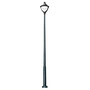 Stalp de iluminat modern pentru gradina echipat, 4.6ml, E40, Fumagalli, Beppe 400, Ektor 4000